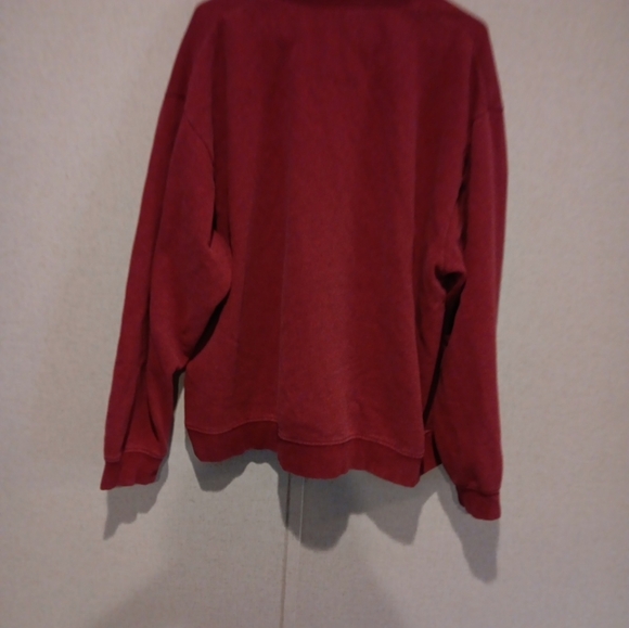 Orvis Men's Red Pullover Shirt Size XL - Picture 4 of 5
